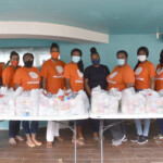 (l to r): O'Neil Stubbs, Senior Group Account Representative; Cassandra Adderley, Supervisor, Group Billings; Francine Dames, Claims Adjudicator; Sandra Thomas, Manager, Claims and Administration; Wendy Butler, Vice President, Group & Health Benefits; Davinia
Allen, Billing Assistant; Anastacia Gray, Recptionist; Darneisha Ferguson, Claims Adjudicator; Christina Minnis, Senior Customer Service Representative and Rashad Lynes, Provider Relations Representative, Colina Insurance Limited spent Valentine’s weekend volunteering at The Bahamas Feeding Network.
AHVIA J. CAMPBELL