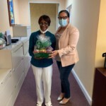 (l to r) Sandra Patton and Samantha Adderley, Life Claims