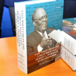 A copy of Former Prime Minister Hubert Ingraham’s book ‘I Say What I Mean and I Mean What I Say: Hubert A. Ingraham In His Own Words’. The University of The Bahamas received copies of the book, compliments of Colina.