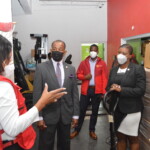 Lisa Pinder, Director General, Bahamas Red Cross explained the organization’s system of operation before, during and after hurricanes.