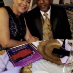 Lavaughn Fernander, Customer Service Manager and husband at the ball.