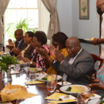 Agents applaud during a speech made at the GFSP luncheon awards ceremony.