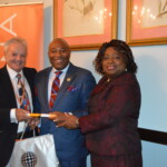 (l to r) Philip Smallwood, Director of Sales, Kino McCartney, Branch Manager and Clothie Lockhart, Sales Training Manager.