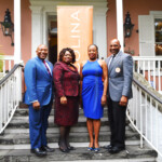 Kino McCartney, Branch Manager; Clothie Lockhart, Sales Training Manager; Yvonne Gibson-Sands, Sales Manager and Jeffrey Randall, Branch Manager