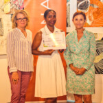 (l to r) Dr Christine Gangelhoff, Artistic Director, Nassau Music Society; Melvern Williamson, Baha Mar Resort Foundation; Cynthia Van Wynen, President and Executive Director, Nassau Music Society.