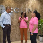 CIBC Walk managers share their excitement for the upcoming walk with Marcus J. Bosland, Resident Actuary, Colina.
