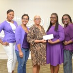 (l to r) Stefka Wood, Policyholder Administrator, Central Processing; Paula Hospedales, Reinsurance Administration Manager; Patrice Miller, Principal, PACE; Maxine Seymour, Director, Corporate Communications and Anatole Bullard, Sales Representative.