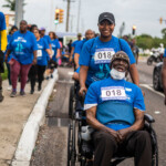 Davinia Allen, Group Receivables Administrator pushing for a good cause.