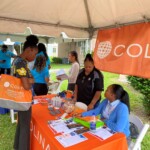 L to r, standing: Bridgette Sands, Sales Representative and C. Kino McCartney, Branch Manager. Seated: Natasha Burrows, Employment Development Coordinator and Gabrielle Butler, Human Resources Assistant.