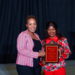 Shakeilya Knowles receives her award for CGIA’s Top Performer.