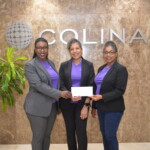 L to r: Maxine V. Seymour, Director, Corporate Communications, Colina; Michelle Gibson, Treasurer, Lupus 242 and Shonalee Johnson, Vice President, Lupus 242