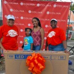 Grand prize winner of the 55” TV in New Providence.