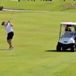 Chris gets the day rolling with a smooth swing.