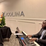 The evening featured several musical tributes.