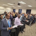 An array of hymns filled the room in tribute to Greg.