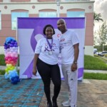 Davinia Allen, Group Receivables Administrator, proudly accepted an award for Christina Minnis who finished 3rd place in her age category.