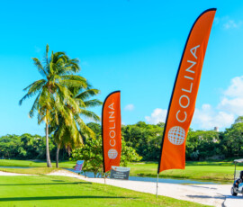 Colina’s feather flags danced in the breeze as players cruised to their next challenge.