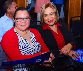 (l to r) Ravon Smith, Manager New Business and Lavaughn Fernander, Manager, Customer Service.