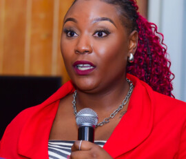 Rishea Gibson-Conliffe, Supervisor Payments Center shares remarks on earing her Fellow of the Life Management Institute (FLMI) designation.